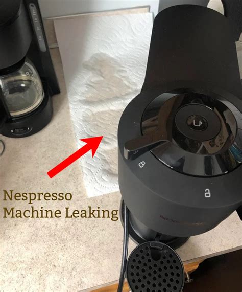 nespresso machine leaking coffee from bottom|How to fix Nespresso Machine leaking coffee / WITHOUT